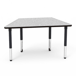 Virco 50TRAP60ADJ - 5000 Series Activity Table 60" Trapezoid Top and Adjustable Height Legs (24"-32")