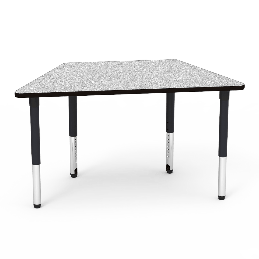 Virco 50TRAP60ADJ - 5000 Series Activity Table 60" Trapezoid Top and Adjustable Height Legs (24"-32") - SchoolOutlet