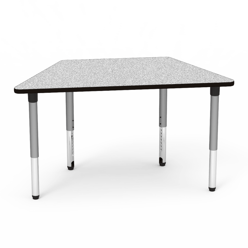 Virco 50TRAP60ADJ - 5000 Series Activity Table 60" Trapezoid Top and Adjustable Height Legs (24"-32") - SchoolOutlet