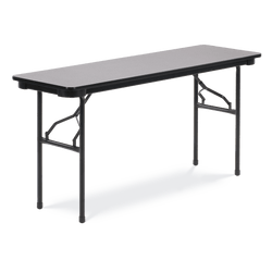 Virco 601860 - 6000 series 3/4" thick particle board folding table 18" x 60"