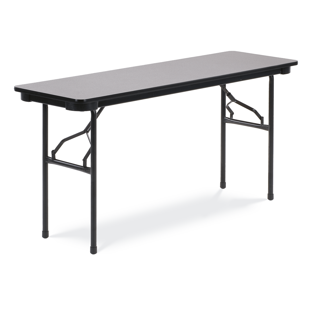Virco 601860 - 6000 Series Rectangle Folding Table - 18"W x 60"L x 29"H - SchoolOutlet
