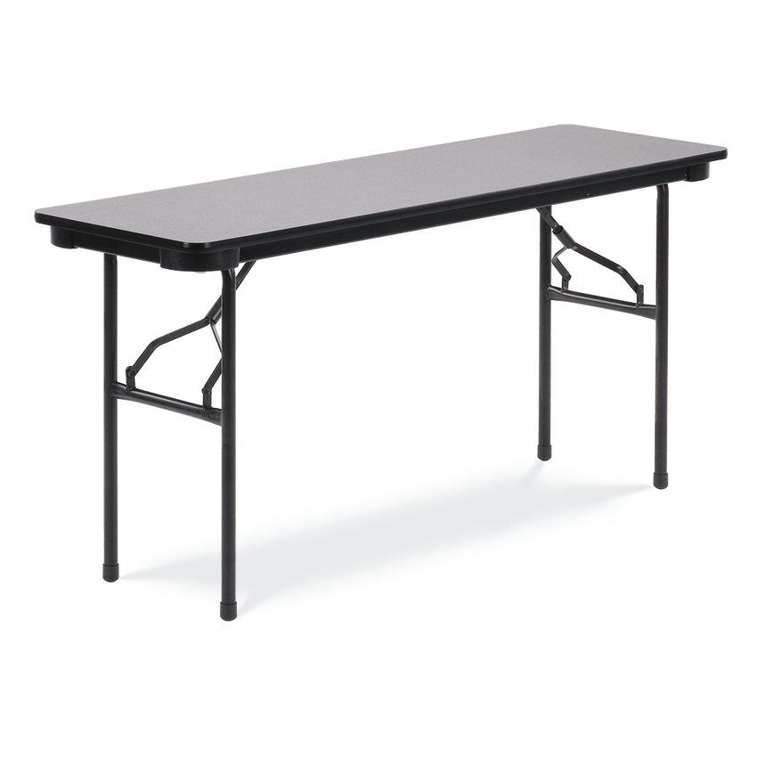 Virco 601860 - 6000 Series Rectangle Folding Table - 18"W x 60"L x 29"H - SchoolOutlet