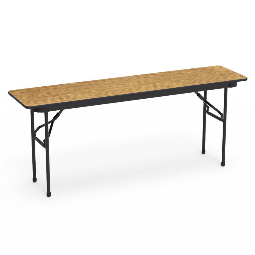Virco 601872 Sale - 6000 series 3/4" thick particle board folding table 18" x 72" - SchoolOutlet