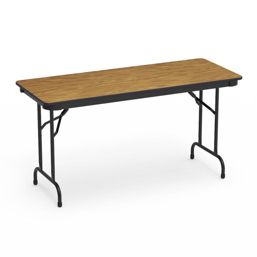 Virco 602460 - 6000 series 3/4" thick particle board folding table 24" x 60" - SchoolOutlet