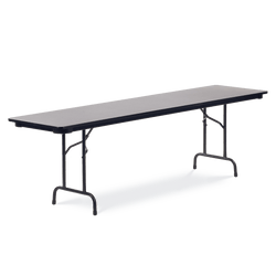 Virco 602496 - 6000 series 3/4" thick particle board folding table 24"W x 96"L x 29"H