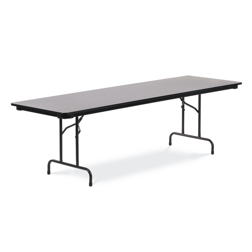 Virco 603096 - 6000 series 3/4" thick particle board folding table 30" x 96" - SchoolOutlet