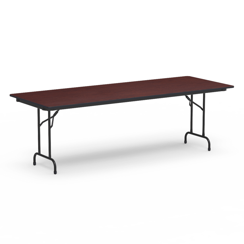 Virco 603096 - 6000 series 3/4" thick particle board folding table 30" x 96" - SchoolOutlet