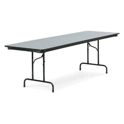 Virco 603696 - 6000 series 3/4" thick particle board folding table 36"W x 96"L x 29"H