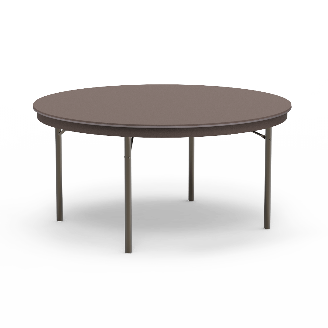 Virco 6160R - Core-a-gator, 60" Round, lightweight folding table, Commercial Quality - SchoolOutlet