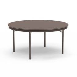 Virco 6160R - Core-a-gator, 60" Round, lightweight folding table, Commercial Quality