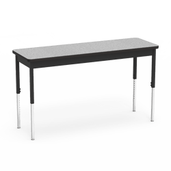 Virco 682060ADJ - 6800 Series Rectangle Adjustable Table - 20"W x 60"L x 24"-34"H