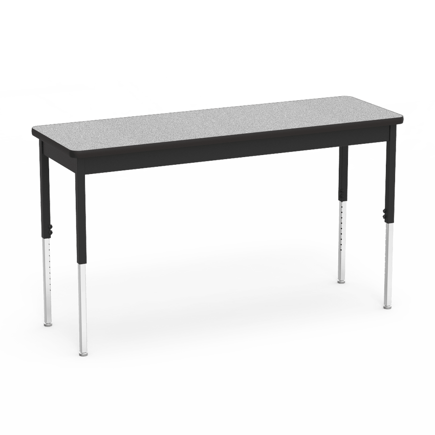 Virco 682060ADJ - 6800 Series Rectangle Adjustable Table - 20"W x 60"L x 24"-34"H - SchoolOutlet