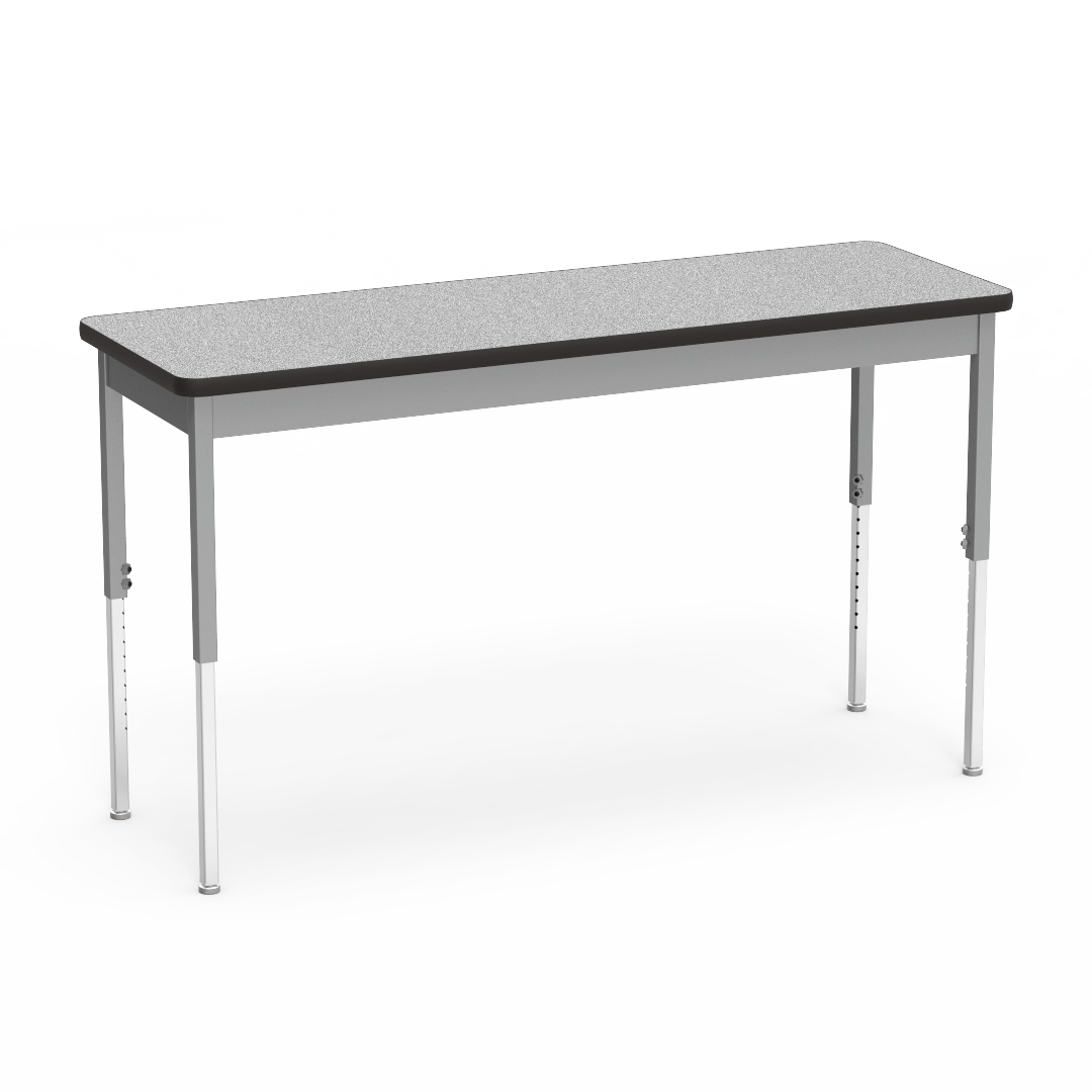 Virco 682060ADJ - 6800 Series Rectangle Adjustable Table - 20"W x 60"L x 24"-34"H - SchoolOutlet