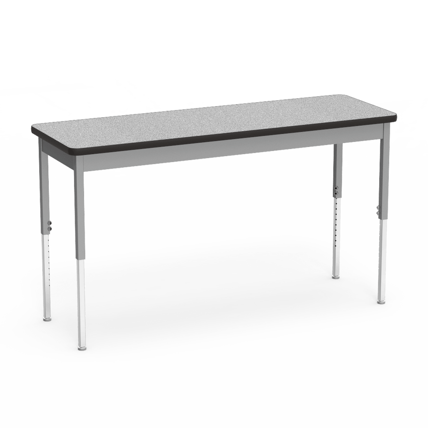 Virco 682060ADJ - 6800 Series Rectangle Adjustable Table - 20"W x 60"L x 24"-34"H - SchoolOutlet