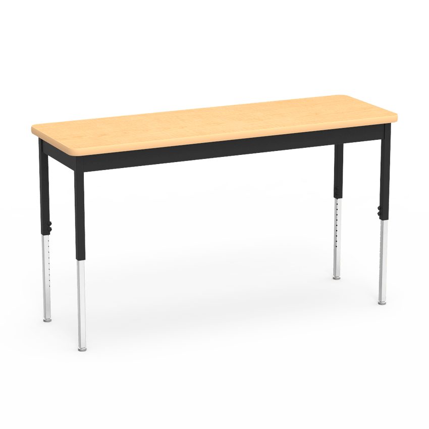 Virco 682060ADJ - 6800 Series Rectangle Adjustable Table - 20"W x 60"L x 24"-34"H - SchoolOutlet