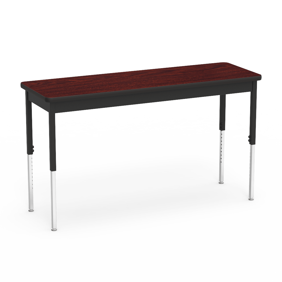 Virco 682060ADJ - 6800 Series Rectangle Adjustable Table - 20"W x 60"L x 24"-34"H - SchoolOutlet