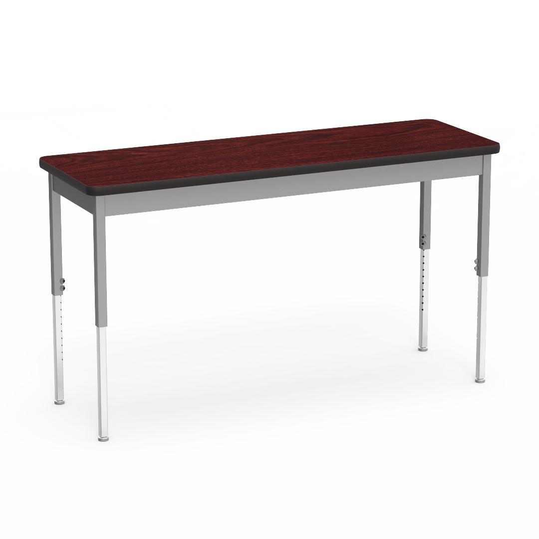 Virco 682060ADJ - 6800 Series Rectangle Adjustable Table - 20"W x 60"L x 24"-34"H - SchoolOutlet