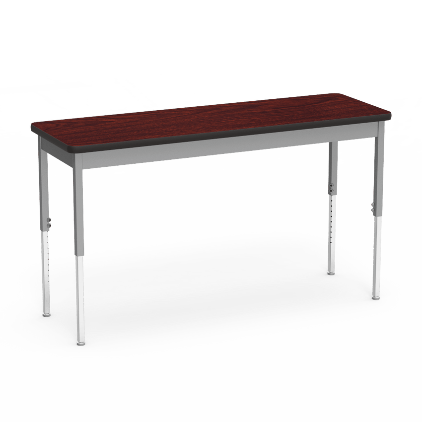Virco 682060ADJ - 6800 Series Rectangle Adjustable Table - 20"W x 60"L x 24"-34"H - SchoolOutlet