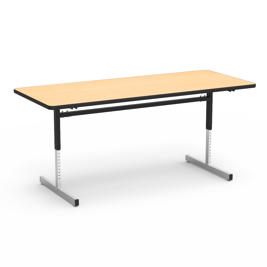 Virco 873072 - 8700 Series Computer Table, 30" x 72" Top - SchoolOutlet