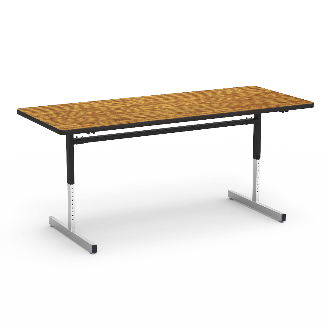 Virco 873072 - 8700 Series Computer Table, 30" x 72" Top - SchoolOutlet