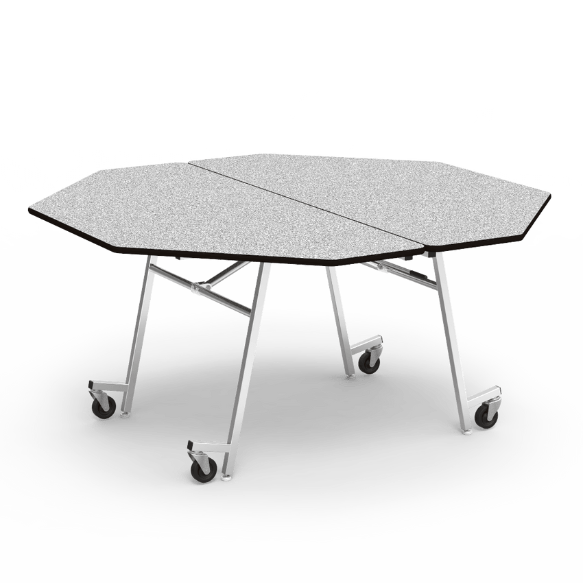 Virco MT60OCTAE - Octagonal Mobile Cafeteria Table - Sure Edge - 60" Dia (Virco MT60OCTAE) - SchoolOutlet