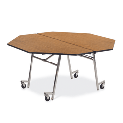 Virco MT60OCTAE - Octagonal Mobile Cafeteria Table - Sure Edge - 60" Dia (Virco MT60OCTAE)