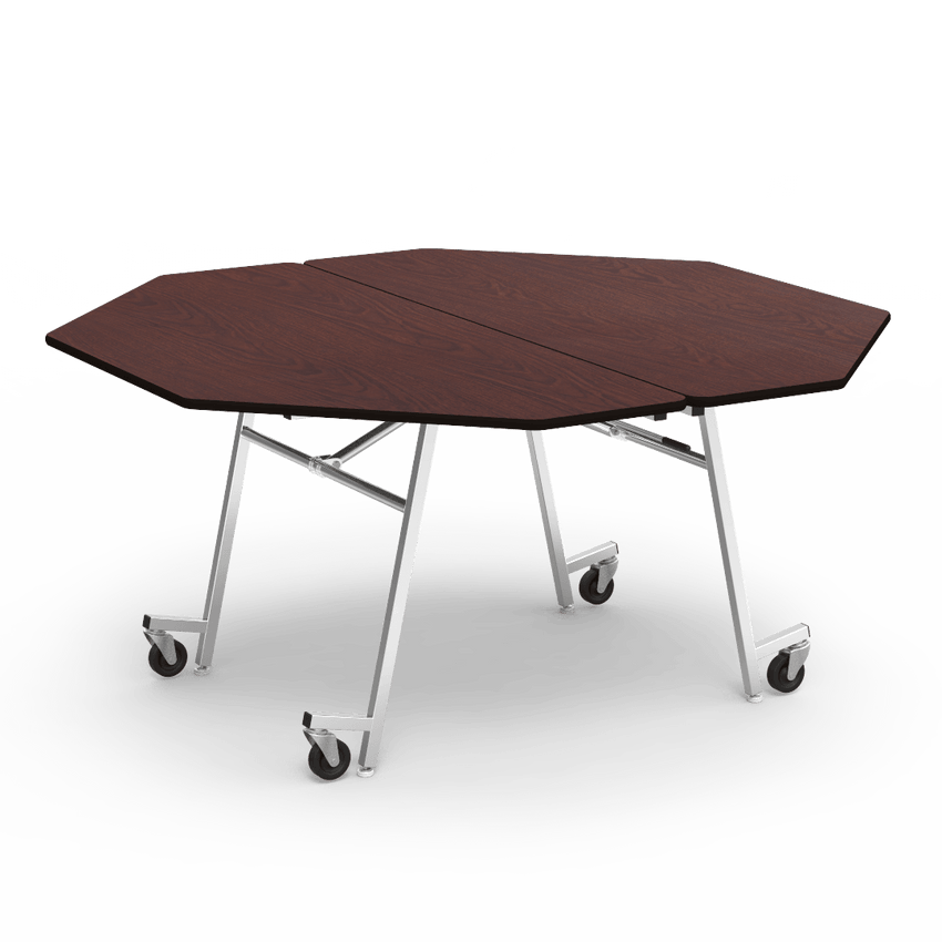 Virco MT60OCTAE - Octagonal Mobile Cafeteria Table - Sure Edge - 60" Dia (Virco MT60OCTAE) - SchoolOutlet