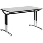 Virco TE30608DADJ - Virco TEXT Series Table, 30