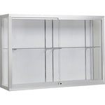 Waddell Champion 1200 Wall Case w/ Cork Back & Anodized Aluminum Frame - 72