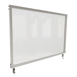 Ghent Desktop Attachable Plastic Protection Screen, Clear, 24"H x 59"W