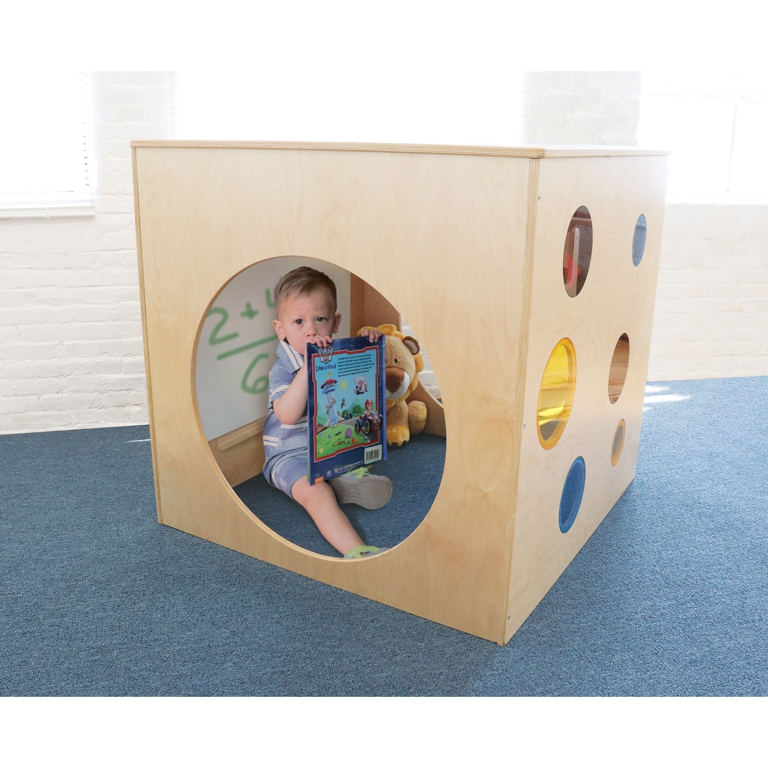 Whitney Brothers Whitney Plus Porthole Play House Cube(Whitney Brothers WHT-CH0281) - SchoolOutlet