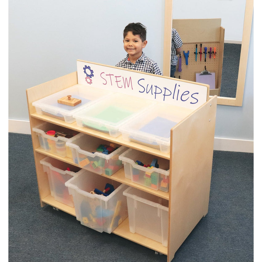 Whitney Brothers Preschool STEM Cart(Whitney Brothers WHT-WB0152) - SchoolOutlet