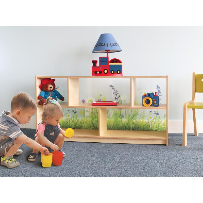 Whitney Brothers Nature View Acrylic Back Cabinet 24H(Whitney Brothers WHT-WB0247) - SchoolOutlet
