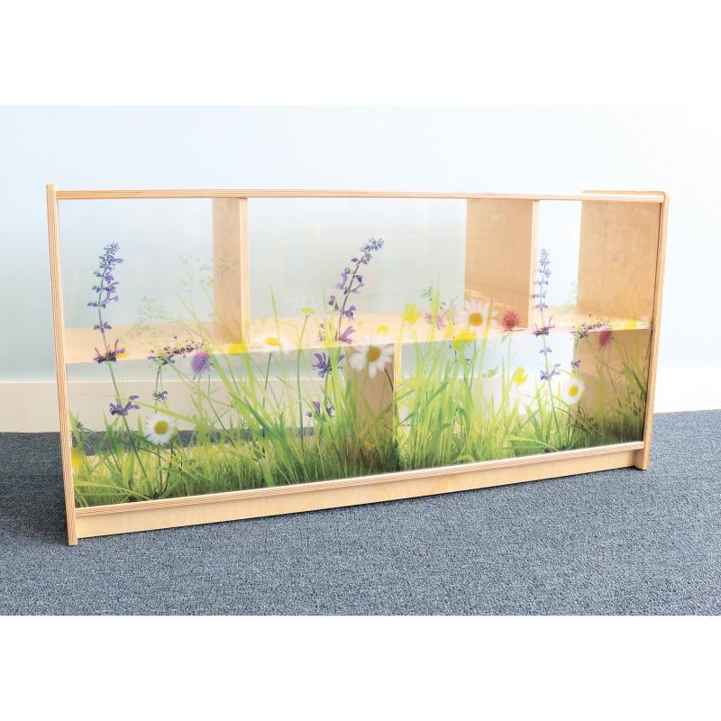 Whitney Brothers Nature View Acrylic Back Cabinet 24H(Whitney Brothers WHT-WB0247) - SchoolOutlet