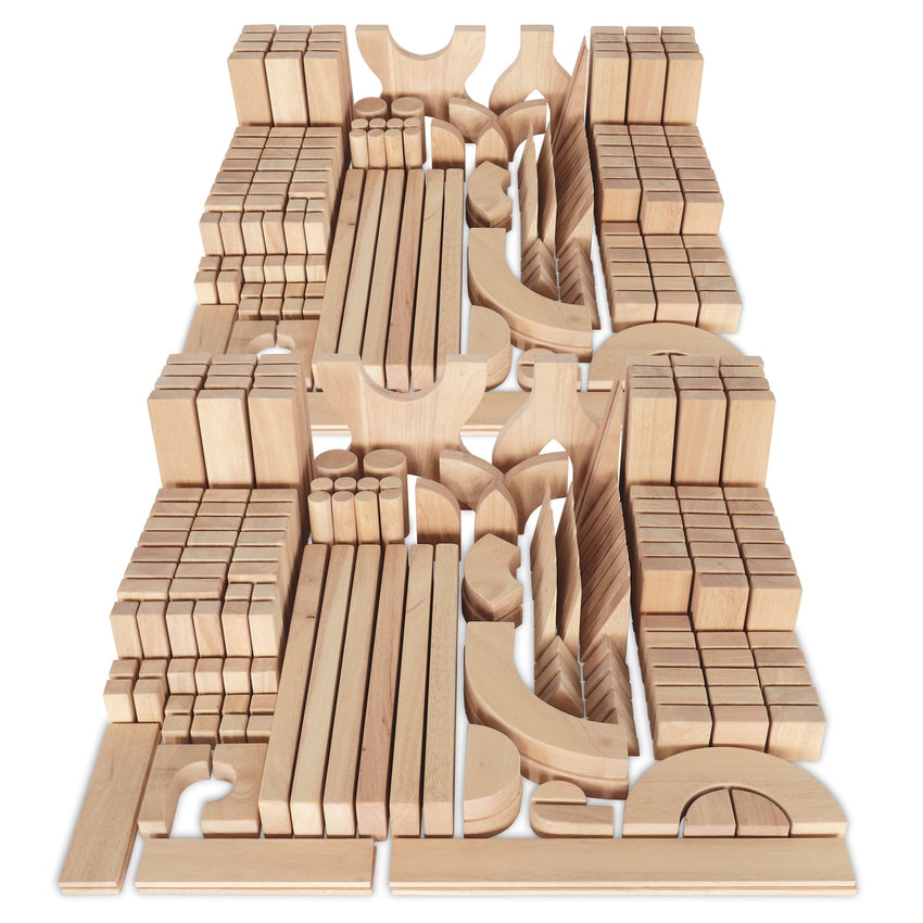 Whitney Brothers 340 Piece Half Unit Block Set(Whitney Brothers WHT-WB0371) - SchoolOutlet