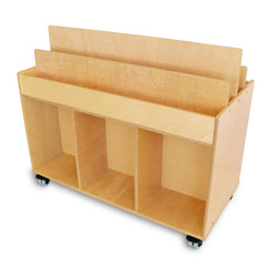 Whitney Brothers Mobile Book Storage Island (Whitney Brothers WHT-WB0383)