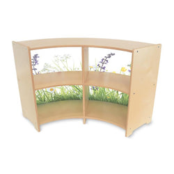 Whitney Brothers Nature View Curve Out Cabinet 24"H (WHT-WB0438)