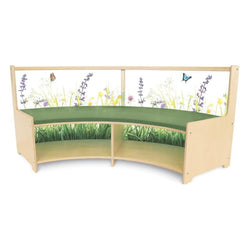 Whitney Brothers Nature View Curve Out Sofa (Whitney Brothers WHT-WB0506)