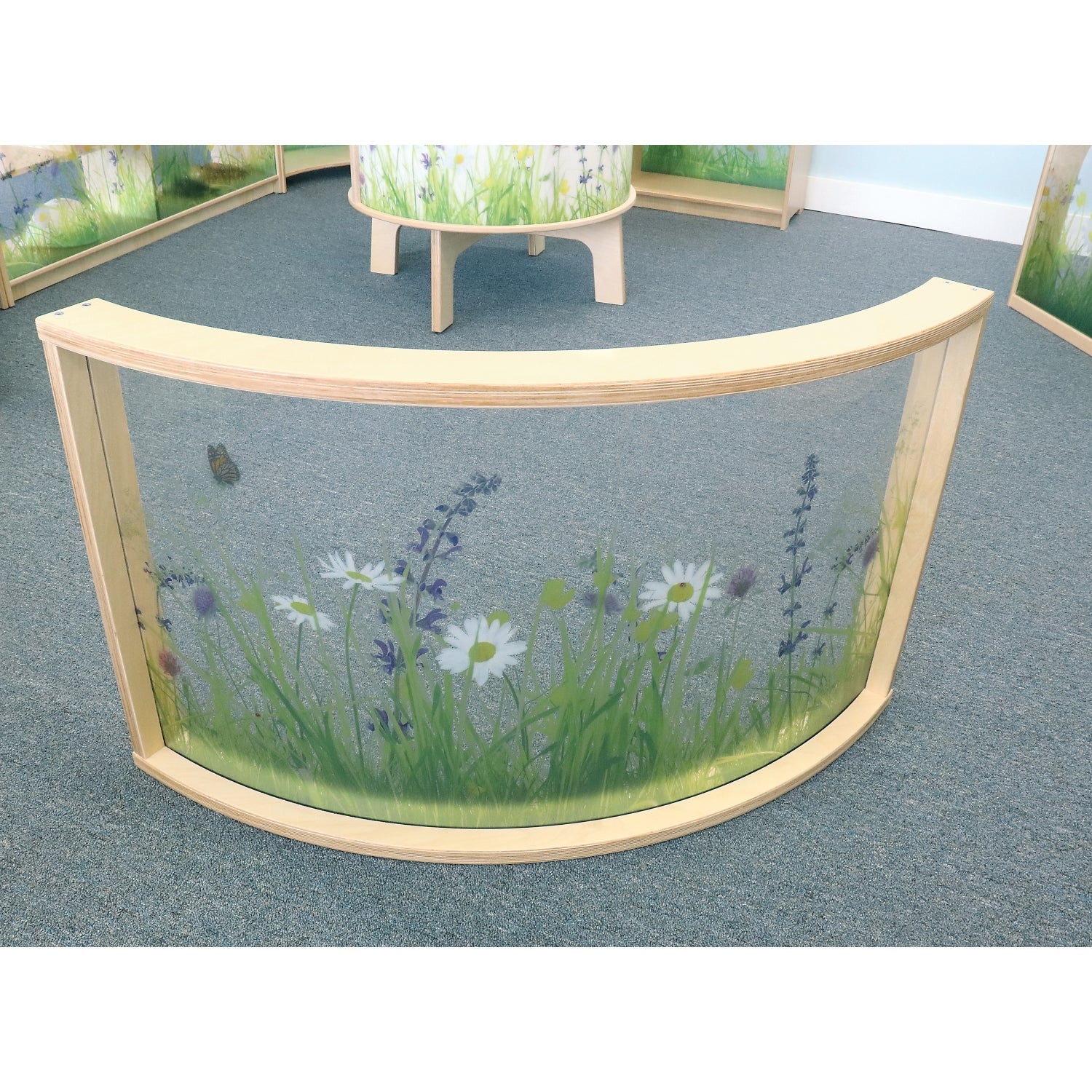 Whitney Brothers Nature View Curved Divider Panel 24H(Whitney Brothers WHT-WB0517) - SchoolOutlet