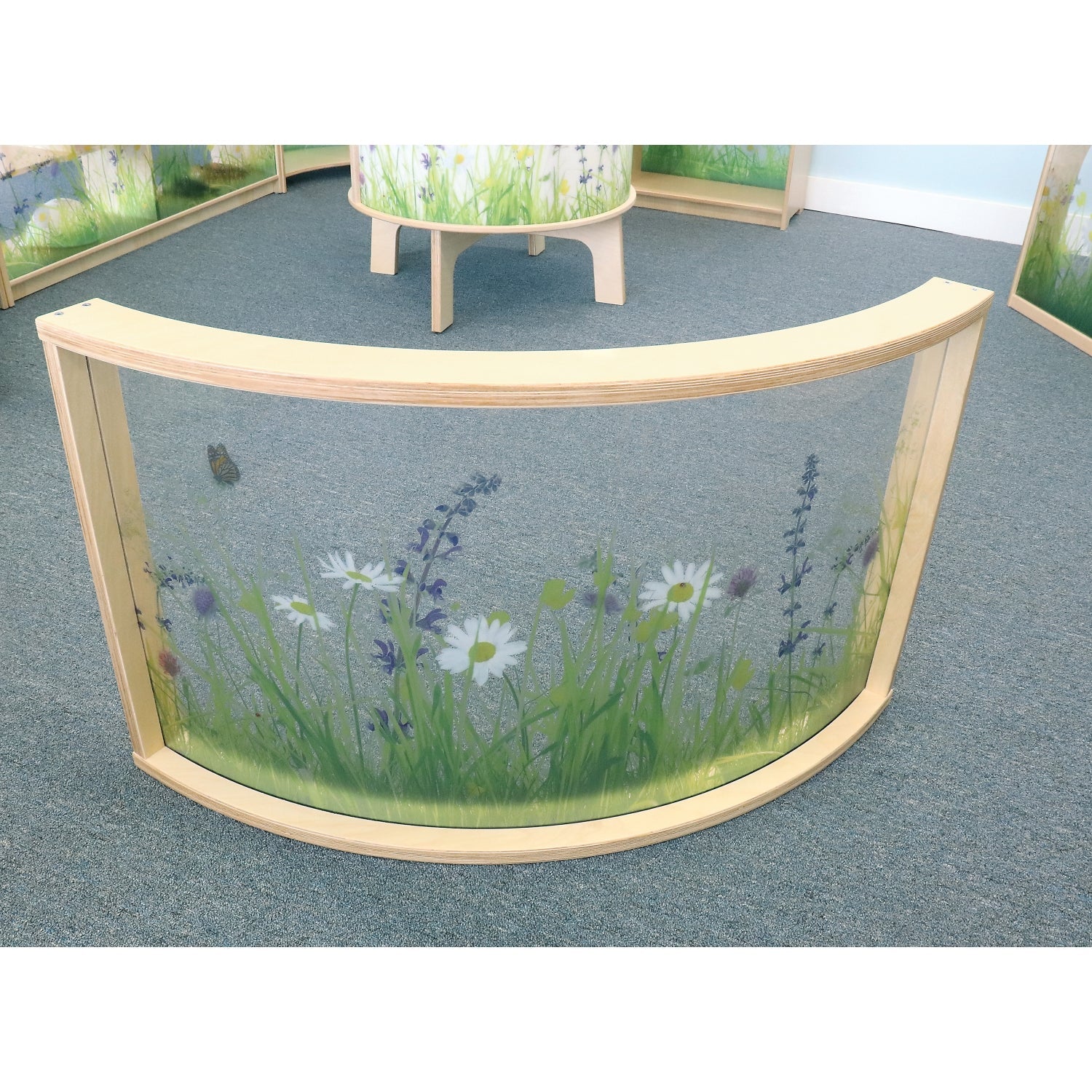 Whitney Brothers Nature View Curved Divider Panel 24H(Whitney Brothers WHT-WB0517) - SchoolOutlet