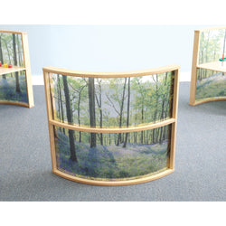 Whitney Brothers Nature View Curved Divider Panel 36H(Whitney Brothers WHT-WB0609)