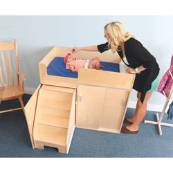Whitney Brothers EZ Step Up Toddler Changing Cabinet (Whitney Brothers WHT-WB0648)