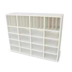 Whitney Brothers Whitney White Cubby Organizer Cabinet(Whitney Brothers WHT-WB0664)