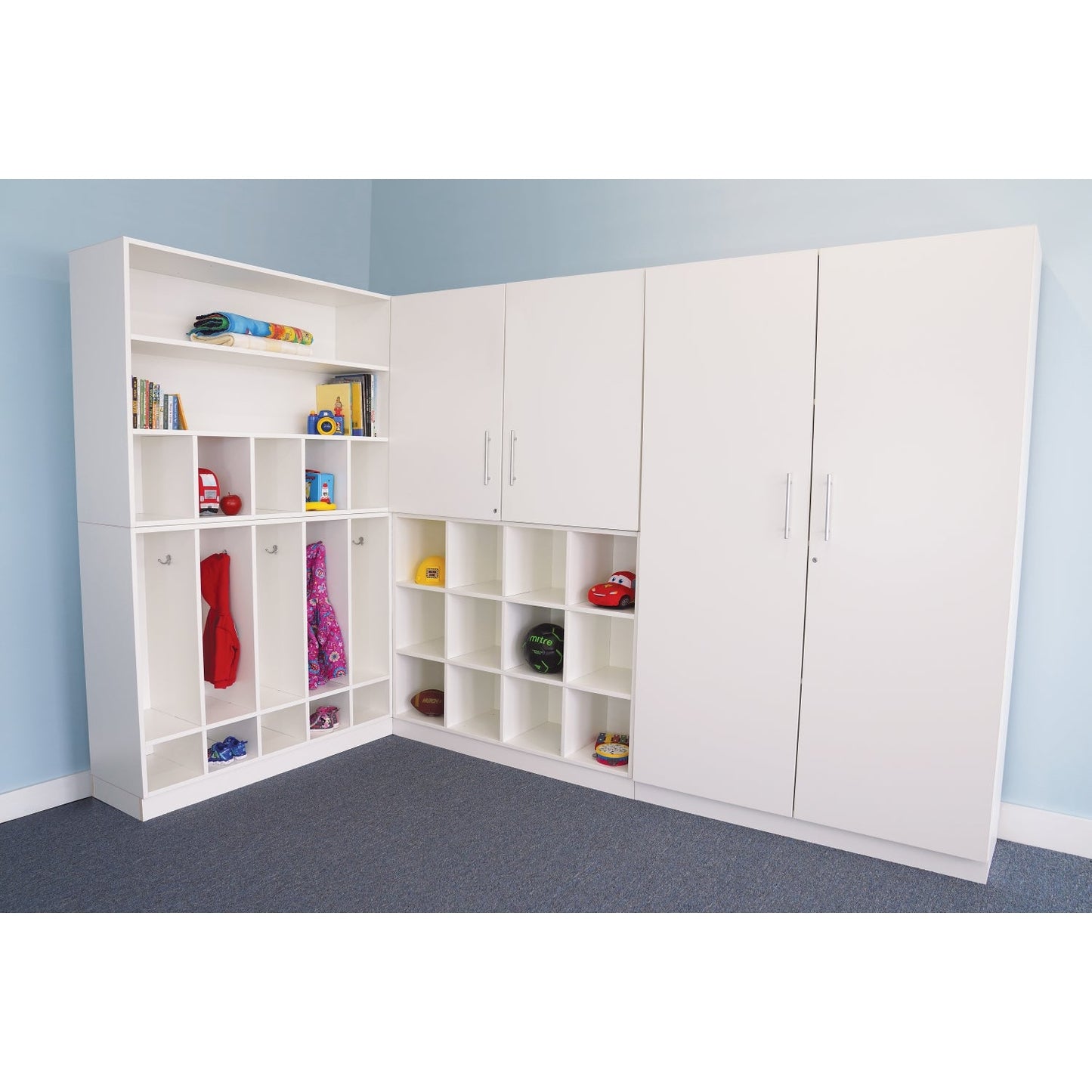 Whitney Brothers Whitney White Wall System(Whitney Brothers WHT-WB0670) - SchoolOutlet