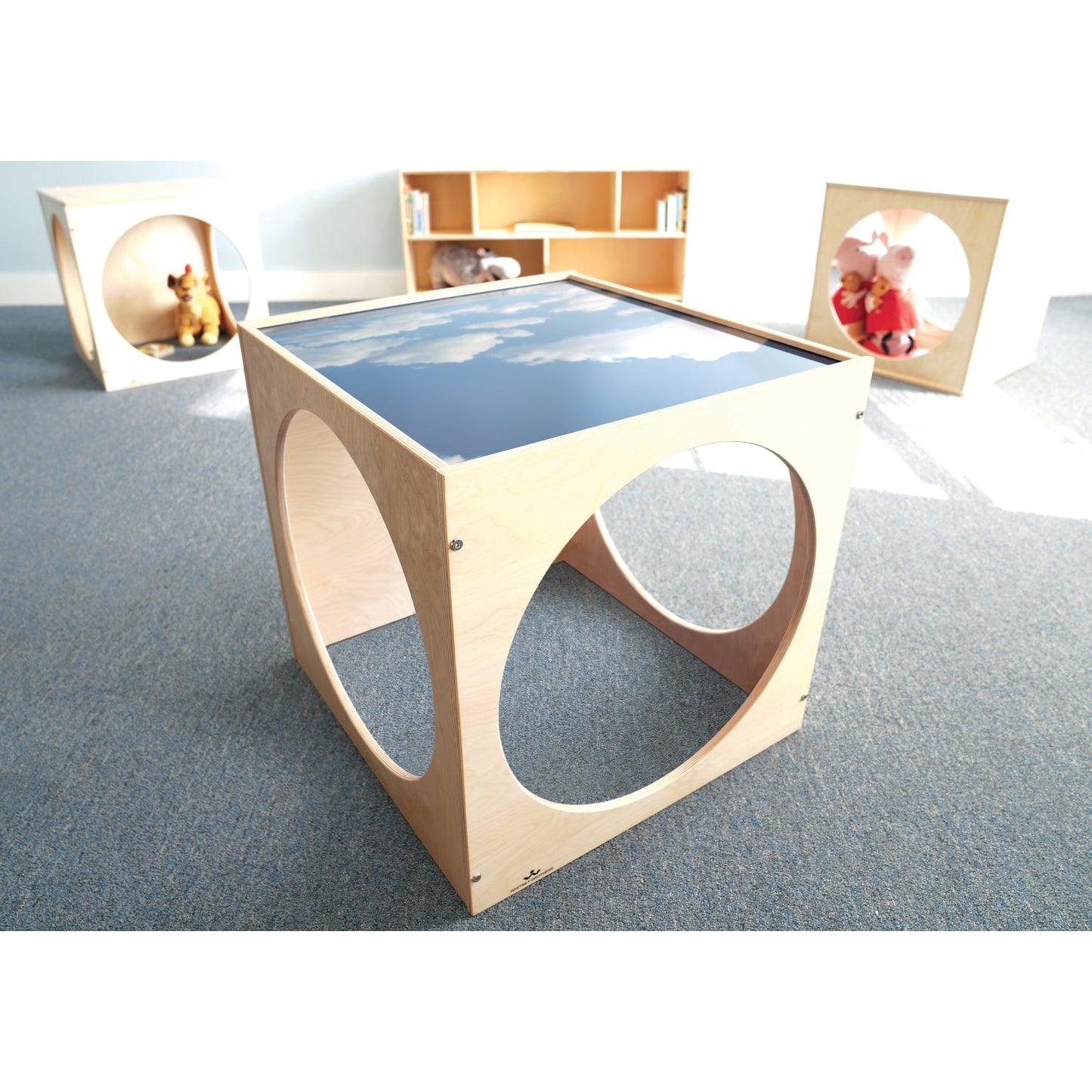 Whitney Brothers Toddler Acrylic Sky Top Play House Cube(Whitney Brothers WHT-WB0692) - SchoolOutlet