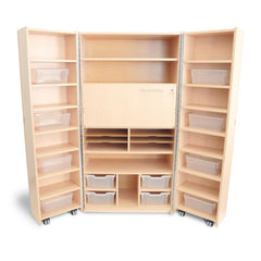 Wood Cabinets & Storage
