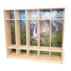 Whitney Brothers Nature View Five Section Coat Locker (WHT-WB0852)