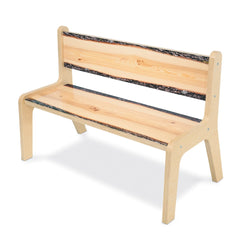 Whitney Brothers Nature View Live Edge Bench 12" Height