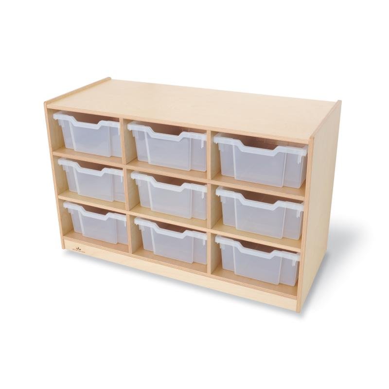 Whitney Brothers Nine Tray Storage Cabinet(Whitney Brothers WHT-WB0909T) - SchoolOutlet