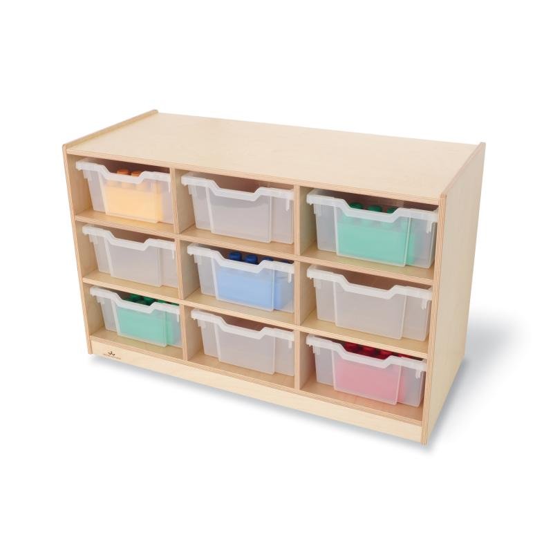 Whitney Brothers Nine Tray Storage Cabinet(Whitney Brothers WHT-WB0909T) - SchoolOutlet
